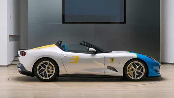 世界唯一：法拉利私人定制版敞篷跑車Ferrari SP3JC亮相！